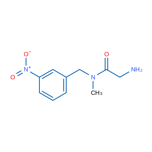 2-Amino-N-methyl-N-(3-nitrobenzyl)acetamide 1g