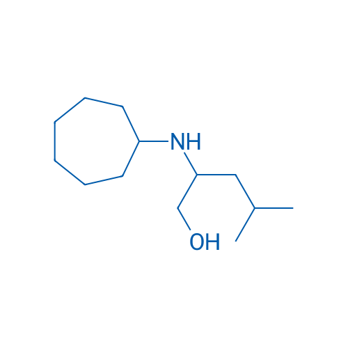 2-(Cycloheptylamino)-4-methylpentan-1-ol 5g