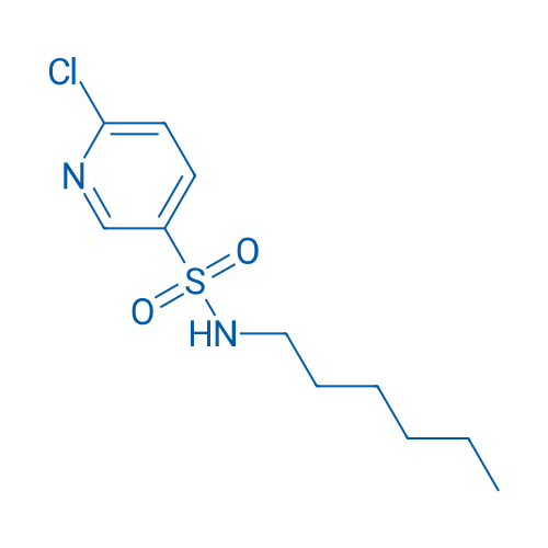 6-Chloro-N-hexylpyridine-3-sulfonamide 1g