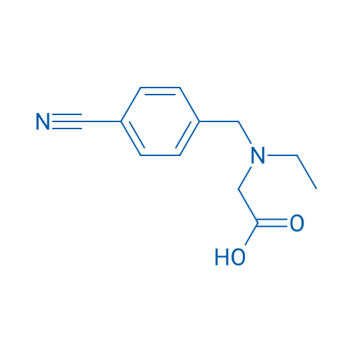 2-((4-Cyanobenzyl)(ethyl)amino)acetic acid 1g