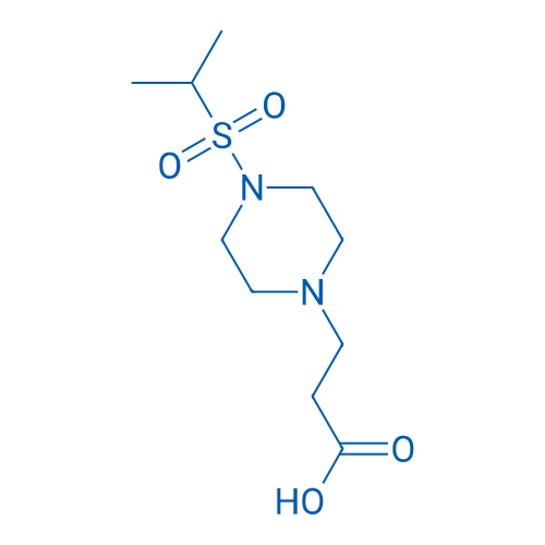 3-(4-(Isopropylsulfonyl)piperazin-1-yl)propanoic acid 1g