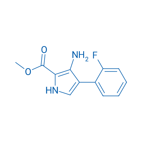 Methyl 3-amino-4-(2-fluorophenyl)-1H-pyrrole-2-carboxylate 1g