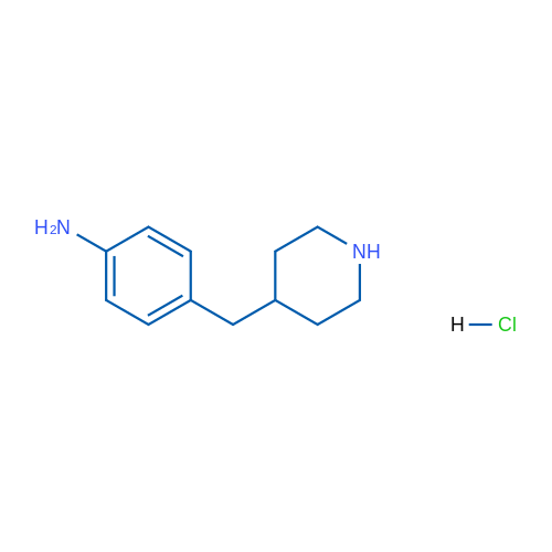 4-(Piperidin-4-ylmethyl)aniline hydrochloride 1g