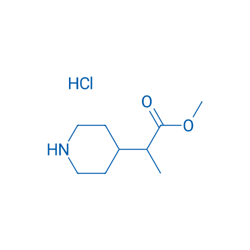 Methyl 2-(piperidin-4-yl)propanoate hydrochloride 1g