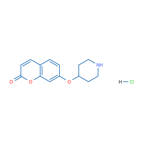 7-(Piperidin-4-yloxy)-2H-chromen-2-one hydrochloride 5g