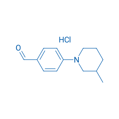 4-(3-Methylpiperidin-1-yl)benzaldehyde hydrochloride 1g