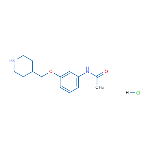N-(3-(Piperidin-4-ylmethoxy)phenyl)acetamide hydrochloride 1g