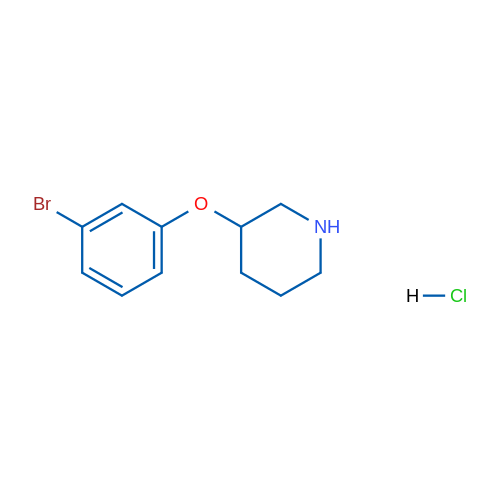 3-(3-Bromophenoxy)piperidine hydrochloride 1g