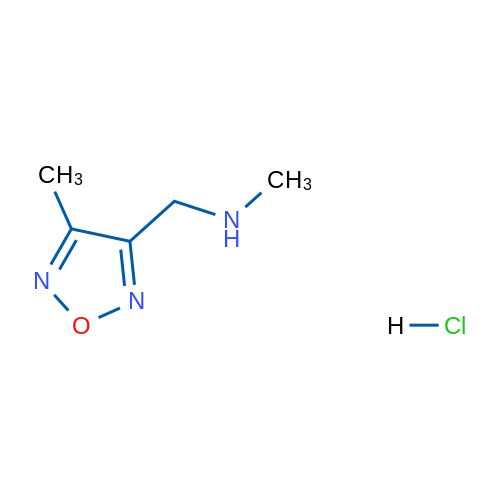N-Methyl-1-(4-methyl-1,2,5-oxadiazol-3-yl)methanamine hydrochloride 5g