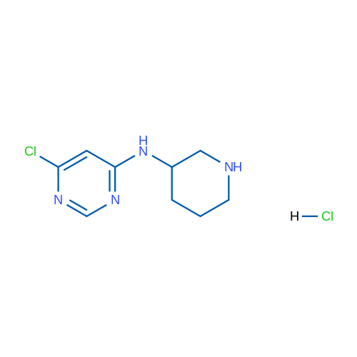6-Chloro-N-(piperidin-3-yl)pyrimidin-4-amine hydrochloride 1g