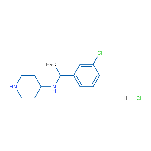 N-(1-(3-Chlorophenyl)ethyl)piperidin-4-amine hydrochloride 1g
