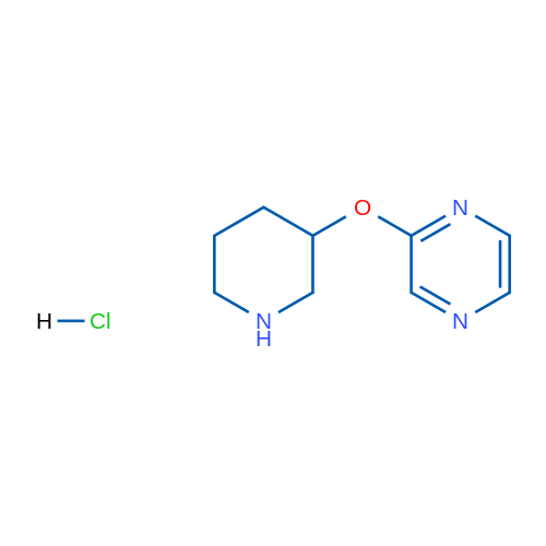 2-(Piperidin-3-yloxy)pyrazine hydrochloride 1g