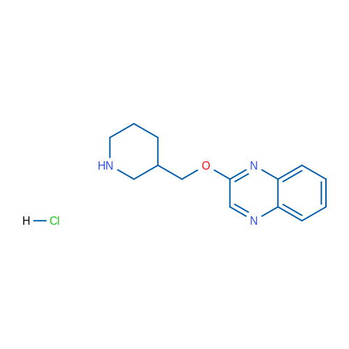 2-(piperidin-3-ylmethoxy)quinoxaline hydrochloride 1g