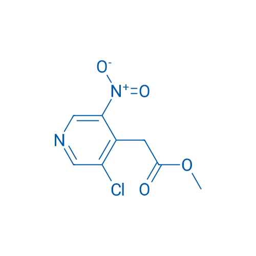 Methyl 2-(3-chloro-5-nitropyridin-4-yl)acetate 1g