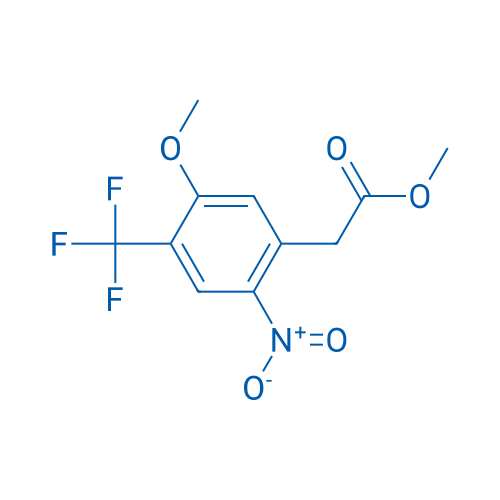 Methyl 2-(5-methoxy-2-nitro-4-(trifluoromethyl)phenyl)acetate 1g