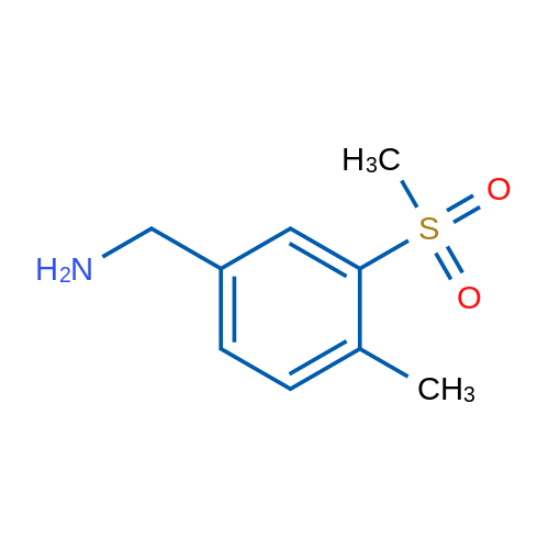 (4-Methyl-3-(methylsulfonyl)phenyl)methanamine 1g