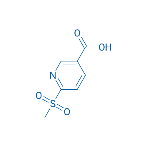 6-(Methylsulfonyl)nicotinic acid 250mg