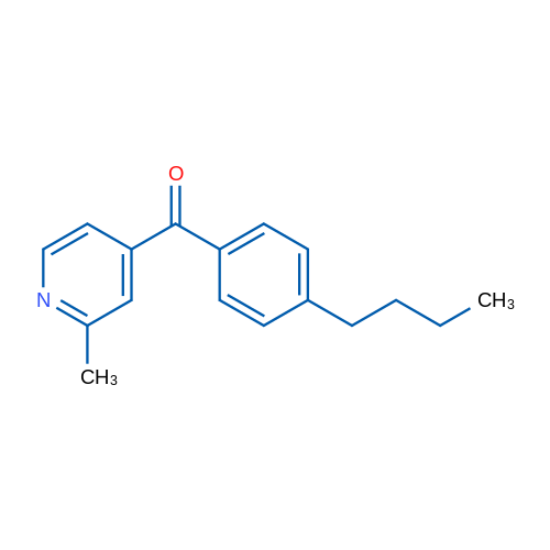 (4-Butylphenyl)(2-methylpyridin-4-yl)methanone 1g