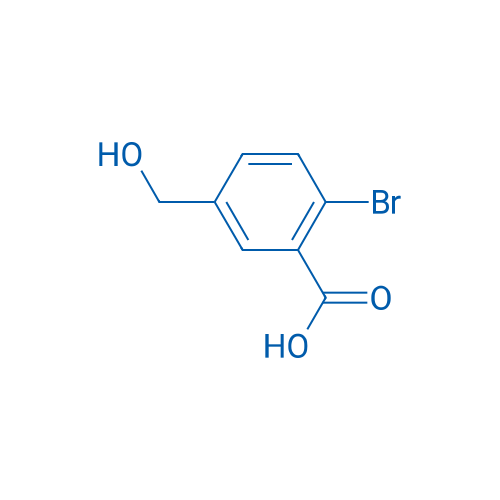 2-Bromo-5-(hydroxymethyl)benzoic acid 100mg