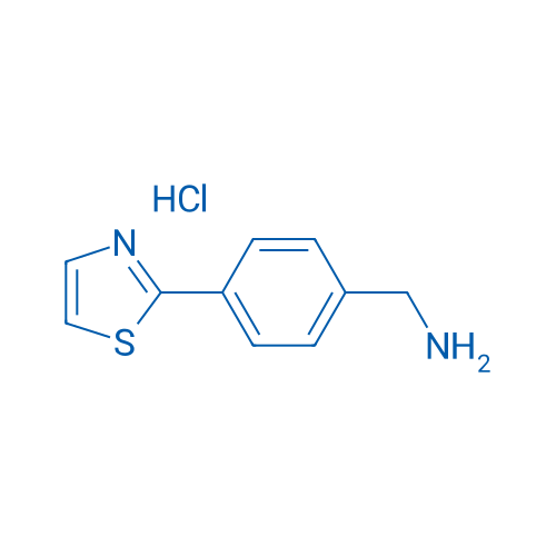 (4-(Thiazol-2-yl)phenyl)methanamine hydrochloride 5g