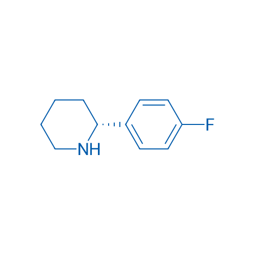 (R)-2-(4-Fluorophenyl)piperidine 100mg