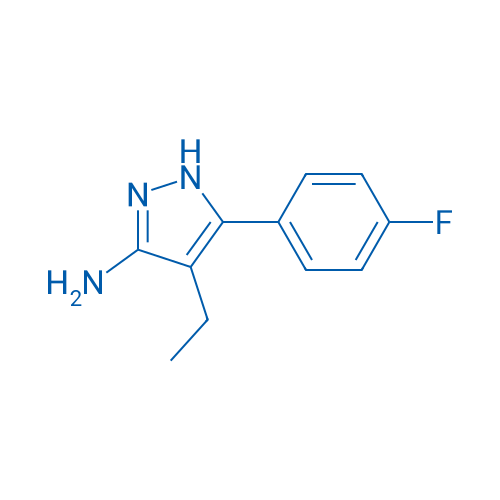 4-Ethyl-5-(4-fluorophenyl)-1H-pyrazol-3-amine 1g