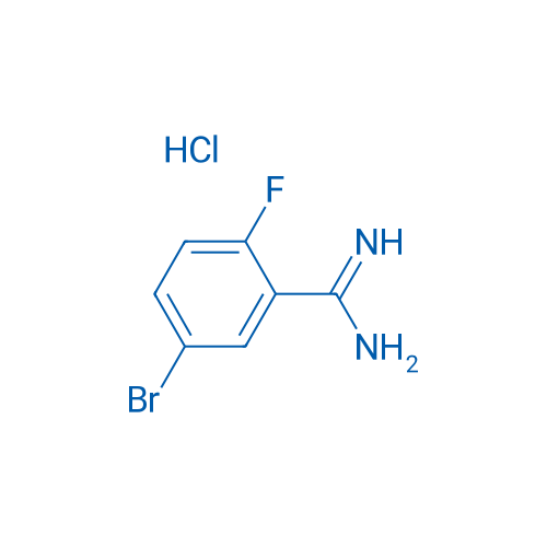 5-Bromo-2-fluorobenzimidamide hydrochloride 5g