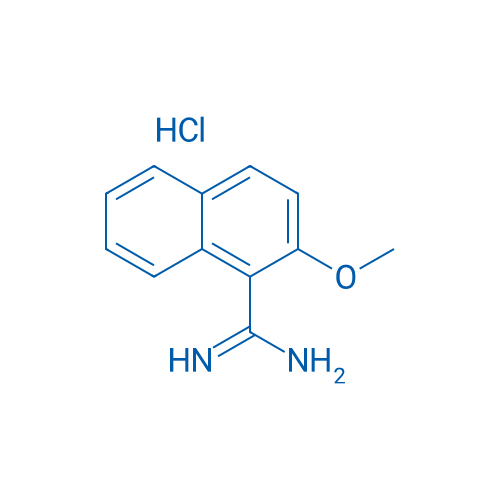 2-Methoxy-naphthalene-1-carboxamidine hydrochloride 5g