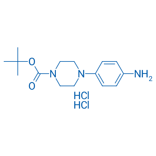 tert-Butyl 4-(4-aminophenyl)piperazine-1-carboxylate dihydrochloride 5g