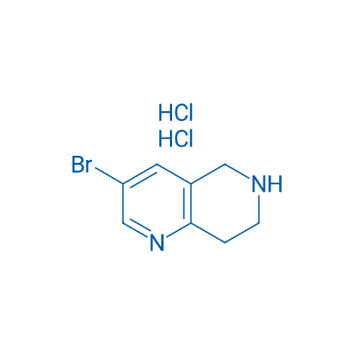 3-Bromo-5,6,7,8-tetrahydro-1,6-naphthyridine dihydrochloride 100mg