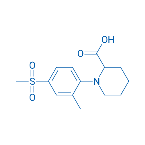 1-(2-Methyl-4-(methylsulfonyl)phenyl)piperidine-2-carboxylic acid 1g