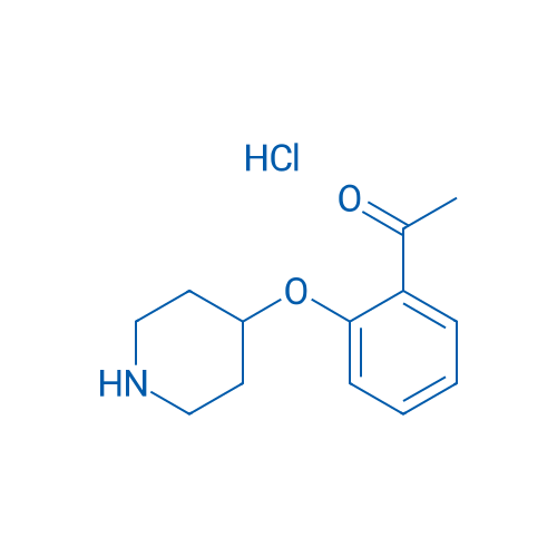 1-(2-(Piperidin-4-yloxy)phenyl)ethanone hydrochloride 1g