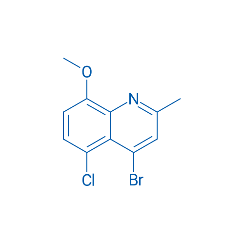 4-Bromo-5-chloro-8-methoxy-2-methylquinoline 1g