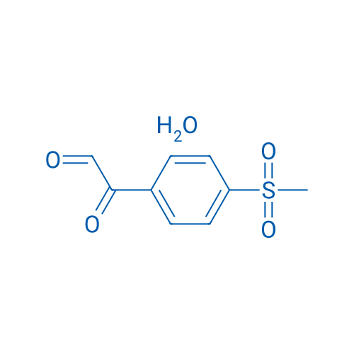 2-(4-(Methylsulfonyl)phenyl)-2-oxoacetaldehyde hydrate 1g