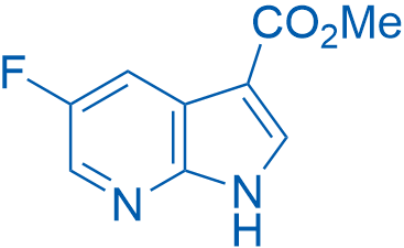 Methyl 5-fluoro-7-azaindole-3-carboxylate 250mg