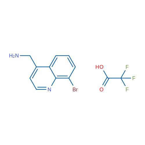 (8-Bromoquinolin-4-yl)methanamine 2,2,2-trifluoroacetate 1g