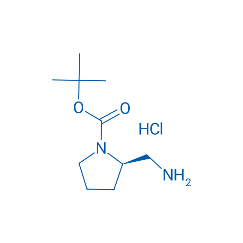 (R)-tert-Butyl 2-(aminomethyl)pyrrolidine-1-carboxylate hydrochloride 250mg