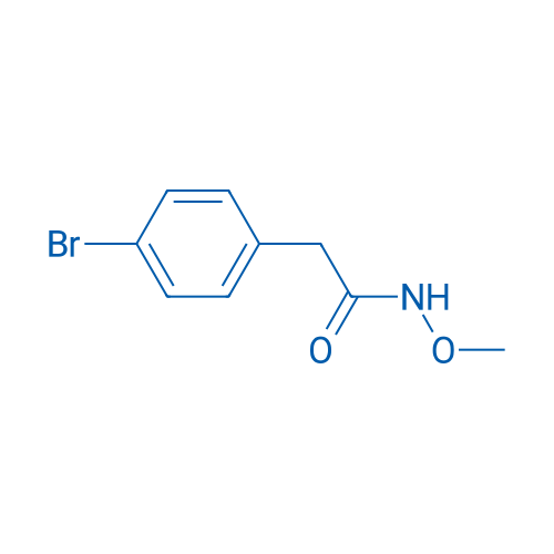 2-(4-Bromophenyl)-N-methoxyacetamide 1g