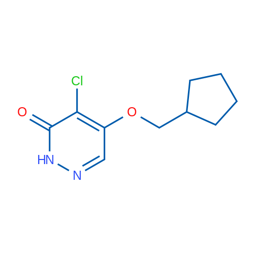 4-Chloro-5-(cyclopentylmethoxy)pyridazin-3(2H)-one 1g