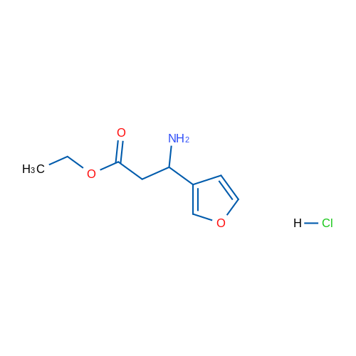 Ethyl 3-amino-3-(furan-3-yl)propanoate hydrochloride 1g