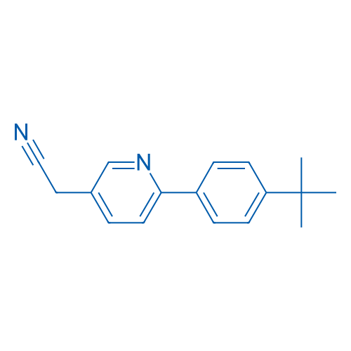 2-(6-(4-(tert-Butyl)phenyl)pyridin-3-yl)acetonitrile 1g