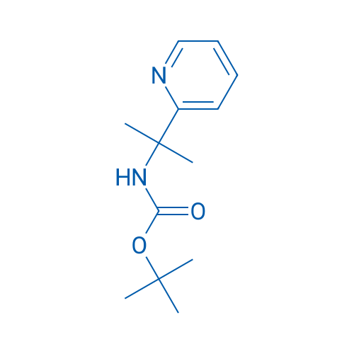 tert-Butyl (2-(pyridin-2-yl)propan-2-yl)carbamate 250mg