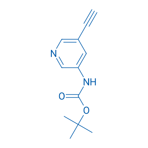 tert-Butyl (5-ethynylpyridin-3-yl)carbamate 250mg