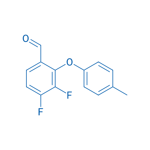 3,4-Difluoro-2-(p-tolyloxy)benzaldehyde 1g