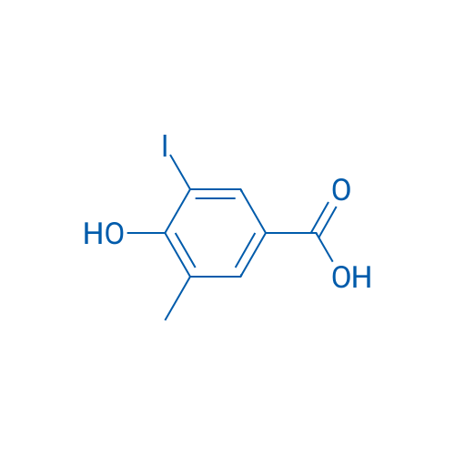 4-Hydroxy-3-iodo-5-methylbenzoic acid 5g