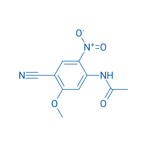 N-(4-Cyano-5-methoxy-2-nitrophenyl)acetamide 1g