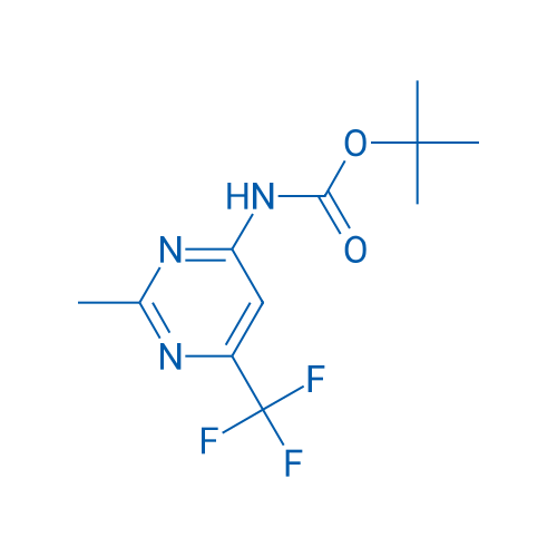 tert-Butyl (2-methyl-6-(trifluoromethyl)pyrimidin-4-yl)carbamate 1g