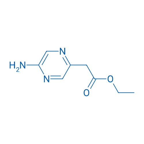 Ethyl 2-(5-aminopyrazin-2-yl)acetate 250mg