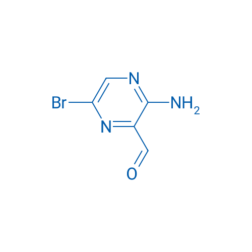 3-Amino-6-bromopyrazine-2-carbaldehyde 250mg