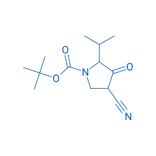 tert-Butyl 4-cyano-2-isopropyl-3-oxopyrrolidine-1-carboxylate 1g